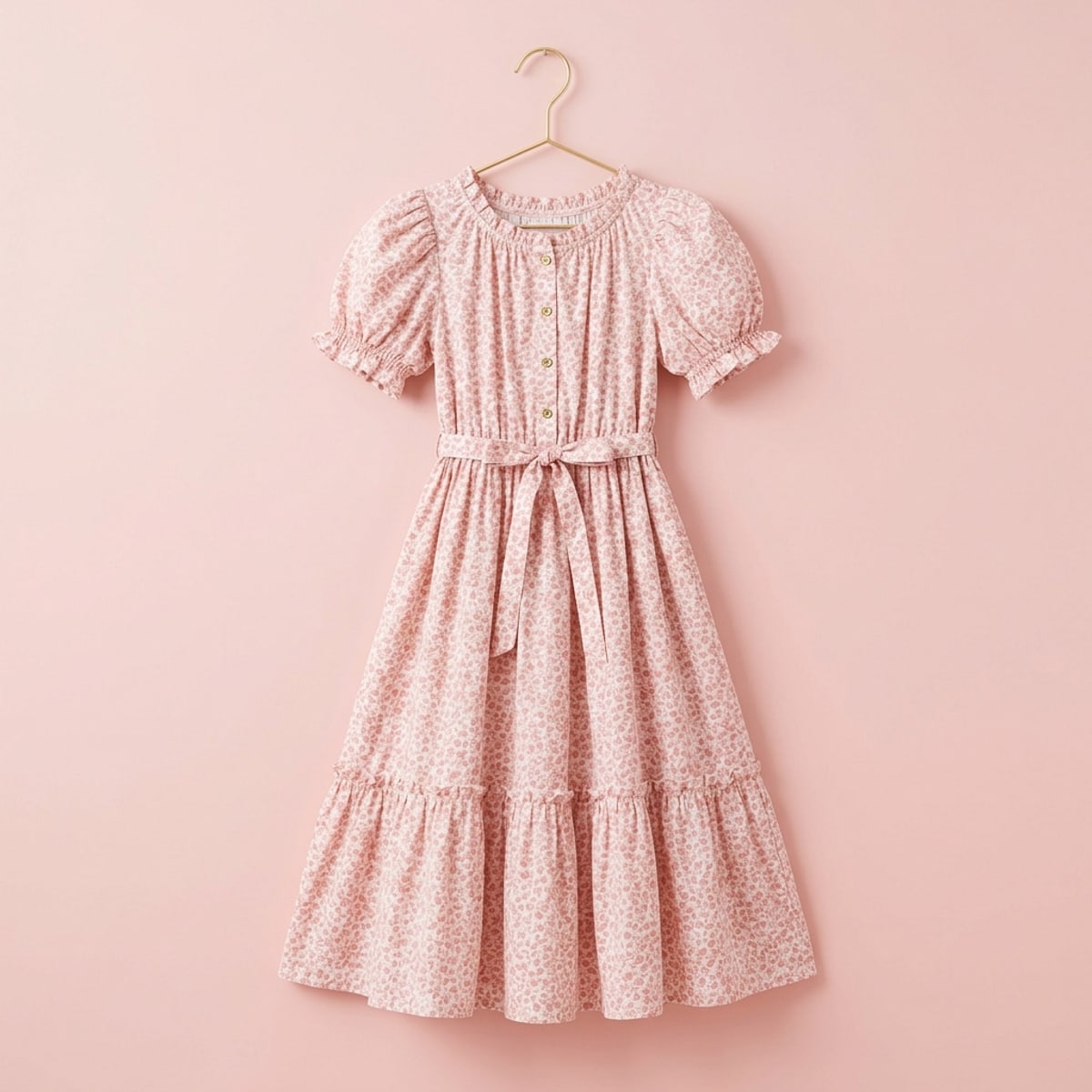 Vestido Midi Floral